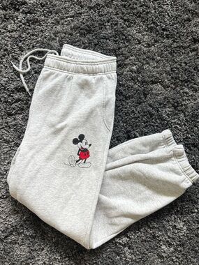 Disney Parks Mickey Mouse Jogger Sweatpants-Size Medium